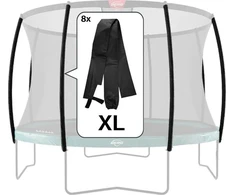 Berg Apsauginis tinklas DLX XL - stovų movos (8 vnt.)