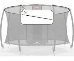 Berg Safety Net T-series - Tent tubes 330 (11ft)