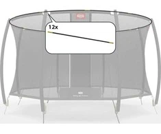Berg Safety Net T-series - Tent tubes 430 (14ft)