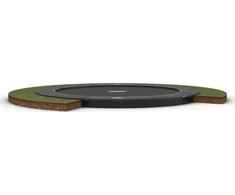 BERG Sports Champion FlatGround 330 batutas įleidžiamas į žemę, apvalus, pilkas