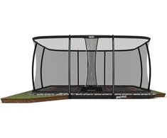 BERG SPORTS Ultim Pro Bouncer FlatGround 5x5 + Safety Net XL