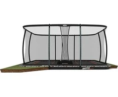 BERG SPORTS Ultim Pro Bouncer FlatGround 5x5 + Safety Net XL