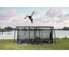 BERG SPORTS Ultim Pro Bouncer FlatGround 500 + Safety Net XL