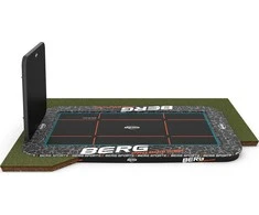 BERG SPORTS Ultim Pro Bouncer FlatGround 500 + AeroWall