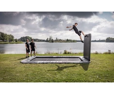 BERG Sports Ultim Pro Bouncer FlatGround batutas 5x5 su AeroWall