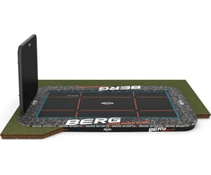 BERG SPORTS Ultim Pro Bouncer FlatGround 500 + AeroWall