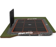BERG SPORTS Ultim Pro Bouncer FlatGround 5x5 + AeroWall