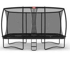 BERG Ultim Champion Regular 500 Juodas + Safety Net DLX XL