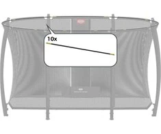 Berg Ultim Safety Net Deluxe - Set Tent Tubes 330 (.00/.01)