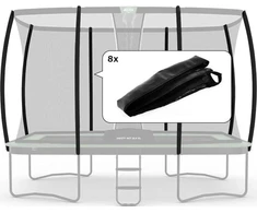 Berg Apsauginio tinklo stovų movos Ultim Safety Net Deluxe XL ECO (8 vnt.)