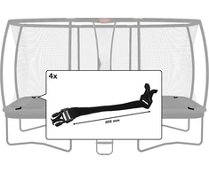 Berg Apsauginio tinklo sagtis Ultim Safety Net DLX XL (400 mm) (4 vnt.)