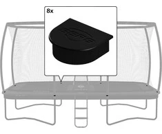 Berg Ultim Safety Net DLX XL - Covering Caps 500 (8x)