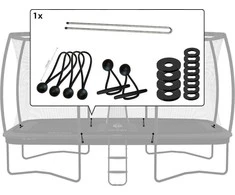 Berg Ultim Safety Net DLX XL - Fasteners 410 &amp; 500
