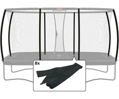 Berg Ultim Safety Net DLX XL apsauginio tinklo stovų movos (8 vnt.)