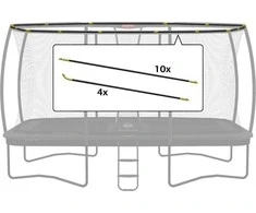 Berg Ultim Safety Net DLX XL - Set Tent Tubes 410