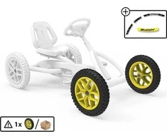 Berg Wheel 10-spoke yellow 12.5x2.25-8 all terrain, (Cross)