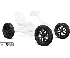 Berg Wheel 10-spoke juodas 12.5x2.25-8 all terrain