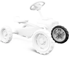 Berg Wheel 9x2 Cross - Light Pilkas/Juodas Front Left