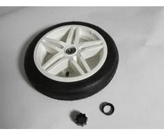 Berg Wheel baltas 12.5x3.00-9 slick, traction