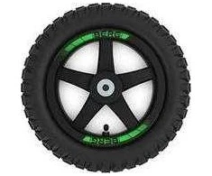 Berg Wheel juodas 12.5x2.25-8 All Terrain, (Choppy Neo)