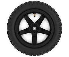 Berg Ratas juodas 12.5x2.25-8, visureigis, su sukibimu