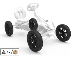 Berg Wheel juodas 12.5x2.50-9 all terrain