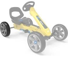 Berg Wheel pilkas-juodas 10x2,5 rear