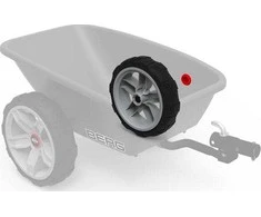 Berg Wheel pilkas-juodas 10x2,5 right (red cover)