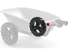 Berg Wheel pilkas-juodas 9x2 left (red cover)
