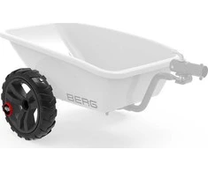 Berg Wheel pilkas-juodas 9x2 right (red cover)