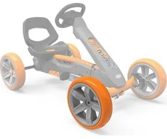 Berg Wheel pilkas-oranžinis 10x2,5 front