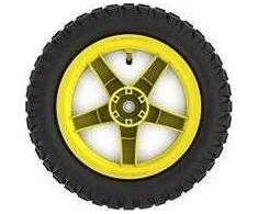 Berg Wheel yellow 12.5x2.25-8 all terrain, traction