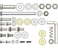Berg XL Frame - Assembly set Compact frame