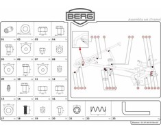 Berg XL Frame - Assembly set for frame box