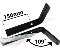 Berg XL Frame - Mudguard carrier 400, 71°