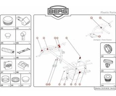 Berg XL Frame - Plastic parts