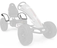 Berg XL Frame - Rear mudguards 71° Race GTS
