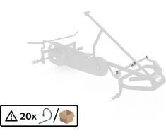 Berg XL rėmo vairo strypo fiksavimo spyruoklė (20 vnt.)