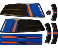 Berg XL Frame - Sticker set Compact Sport
