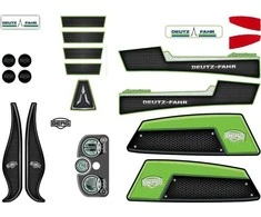 Berg XL Frame - Sticker set DEUTZ-FAHR