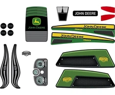 Berg XL rėmas – lipdukų rinkinys John Deere