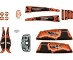 Berg XL rėmas – lipdukų rinkinys X-Cross