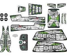Berg XL Frame - Sticker set X-Plore