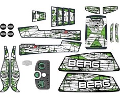 Berg XL Frame - Sticker set X-Plore