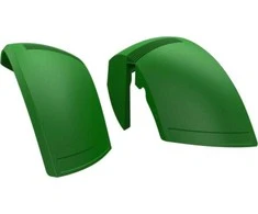 Berg XL rėmas - Galiniai purvasaugiai 71° John Deere