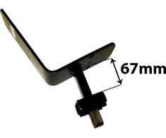 Berg XL/XXL rėmas – sėdynės rėmas 400 (67 mm)
