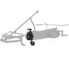 Berg XXL Frame - Crank shaft with crank set 140, 36T + pedals