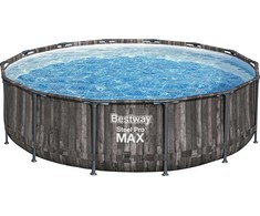 "Bestway" baseino komplektas "Steel Pro Max 427" mediena