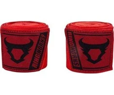 Bintai boksui Ringhorns Charger, 2.5 m - Raudona