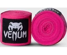 Bintai boksui Venum Kontact, 4,5 m - Neon Rožinė